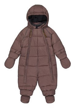 Mikk-Line puff baby suit - Twilight Mauve